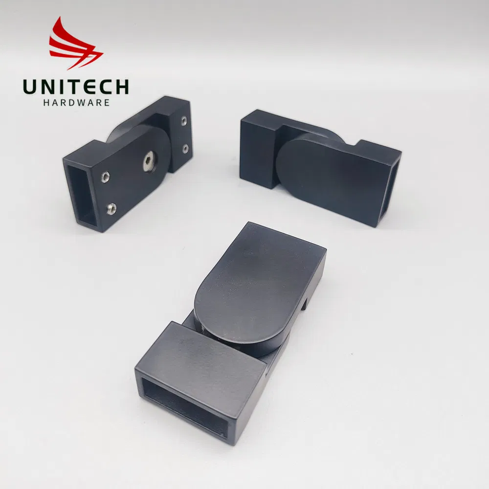 Держатель для труб в ванной, сталь, черный