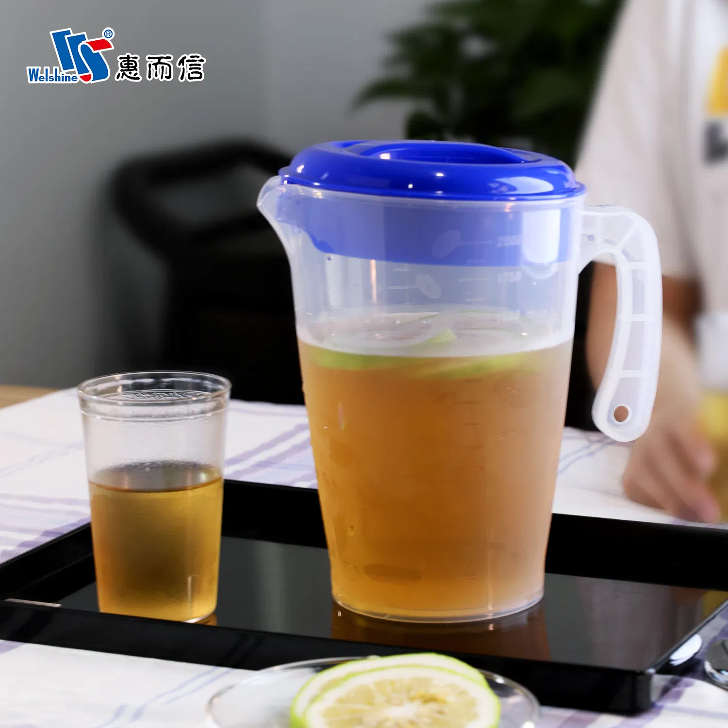 Cold Water Kettle Summer Refrigerator Plastic Cold Water Cup Fruit Tea Pot