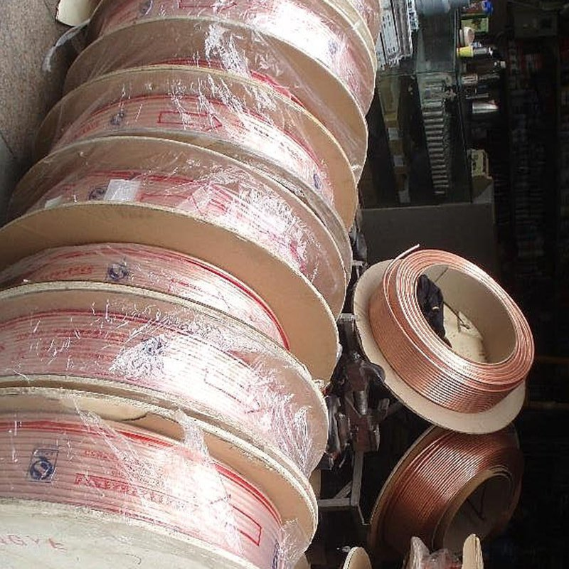 Factory Direct Sale Seamless Copper Tube for Air Conditioning and Refrigeration Pancake Coil Plate, Tube