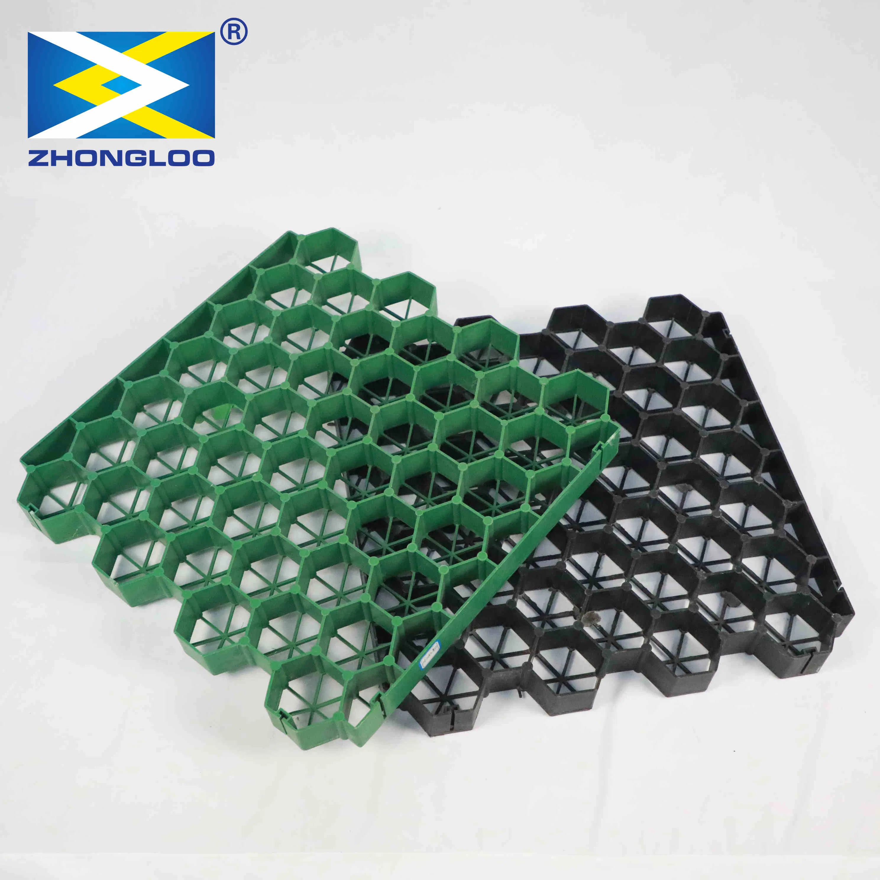 Grass Protection Mats HDPE Plastic Grid Pavers for Ground Reinforcement System Honeycomb Driveway Soil Stabilizer Parking Lot Grass Lawn Permeability Mat
