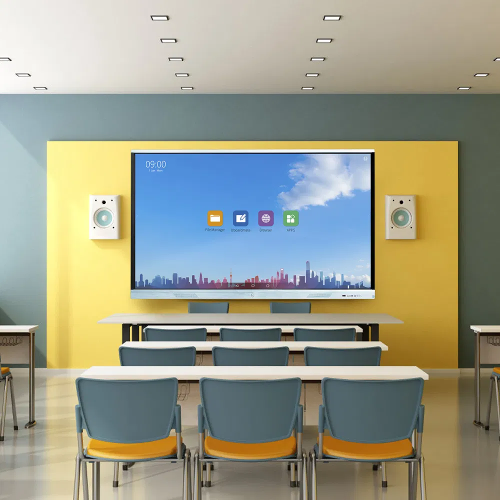 Dual Operation System X86 Android Pen or Finger Touch Infrared Iwb Interactive Digital Whiteboard