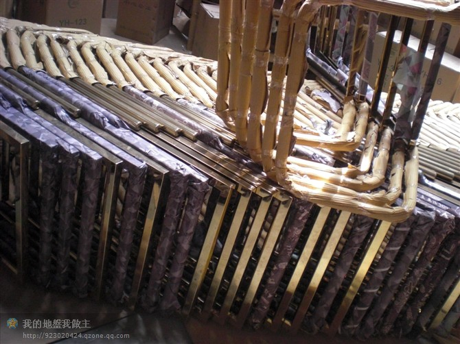 Titanium, Stainless Steel Sign Stand for Lobby (ZP-15)