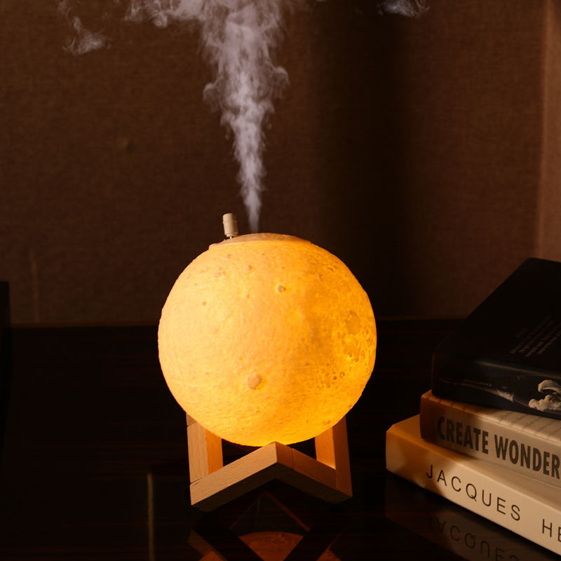 Moon Lamp Humidifier Hot Sales 3D USB Air Humidifier for Home Bedroom