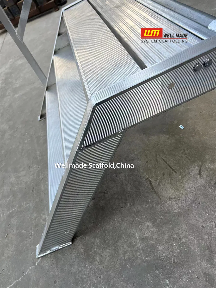 Aluminium Stair Base Comf 0.5X0.94m Staircase Ringlock Scaffold