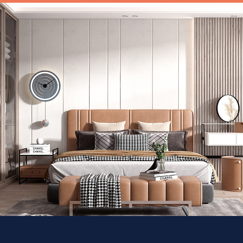 Painting Free and Simple Instal Waterproof Bamboo Composted Wall Panels for Hotel