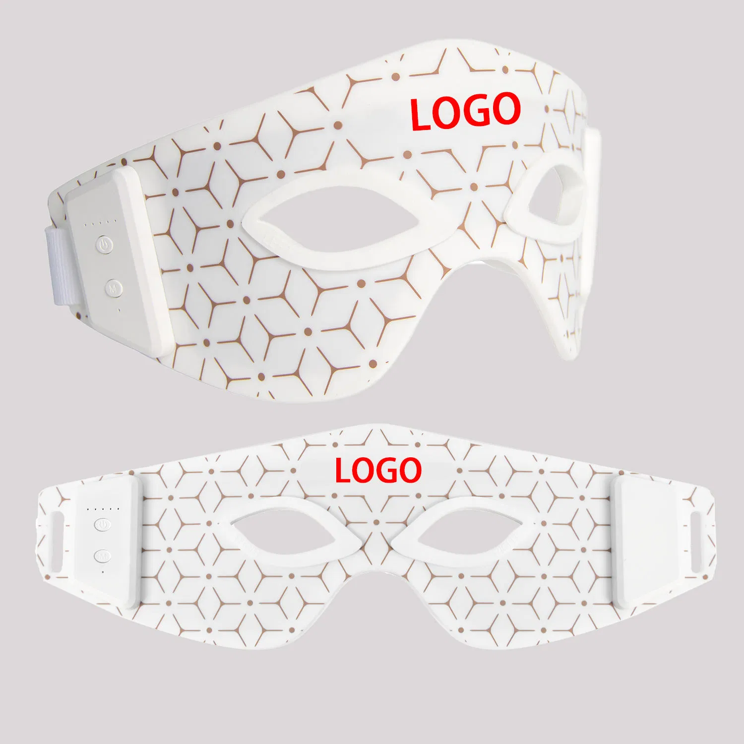 Customizable Facial LED Skincare Mask Skin Care LED Light Silicone Facial Mask