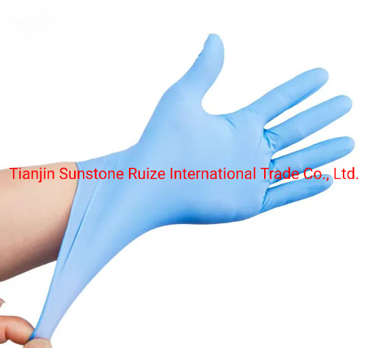 Nitrile Protective Inspection Gloves/Rubber Protective Latex Examination Gloves/Nitrile Vinyl Blend Gloves