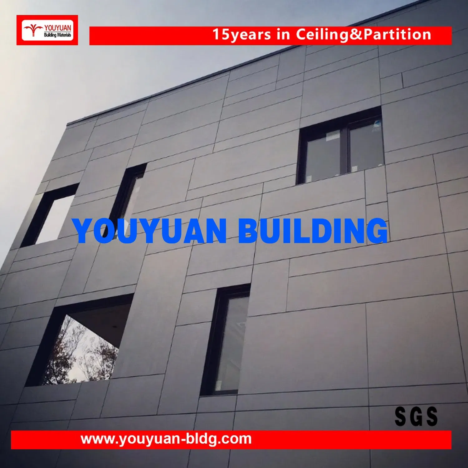 Outdoor Compressed Cement Sheet Exterior Groove Fibre Cement Flooring Sheet