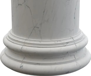 Marble Stone Column Pedestal Plant Stand Hand Carved Column