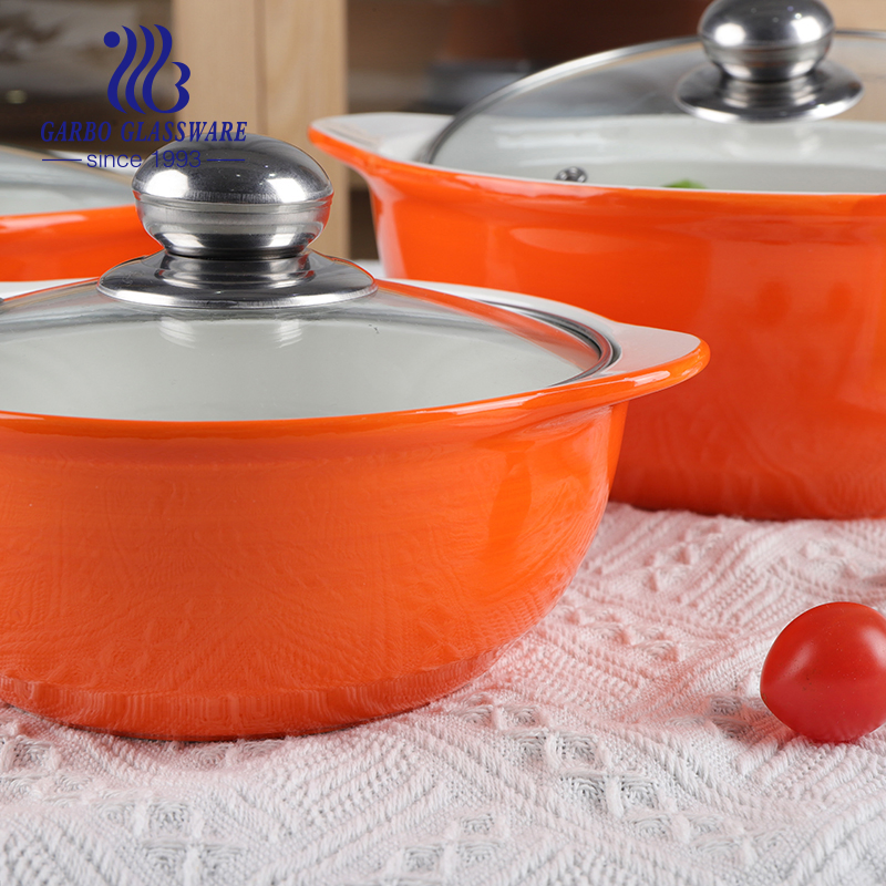 Colorful Glazed Ceramic Baking Bowl Porcelain Kitchen Use Bowl Many Size Option Wholesale Competitive Price Ceramic Bowl