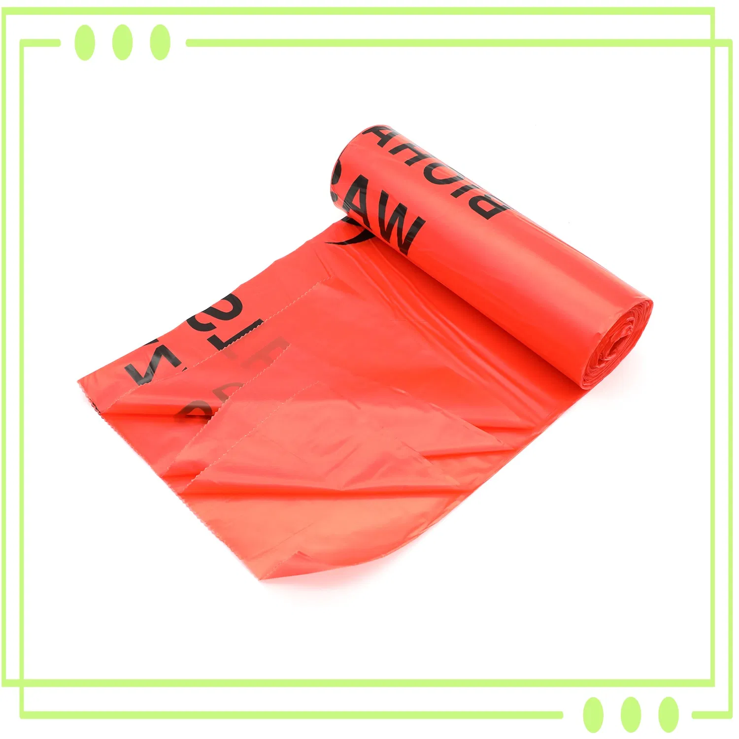 Custom Biohazard Waste Disposal Plastic Bags for Hospitals