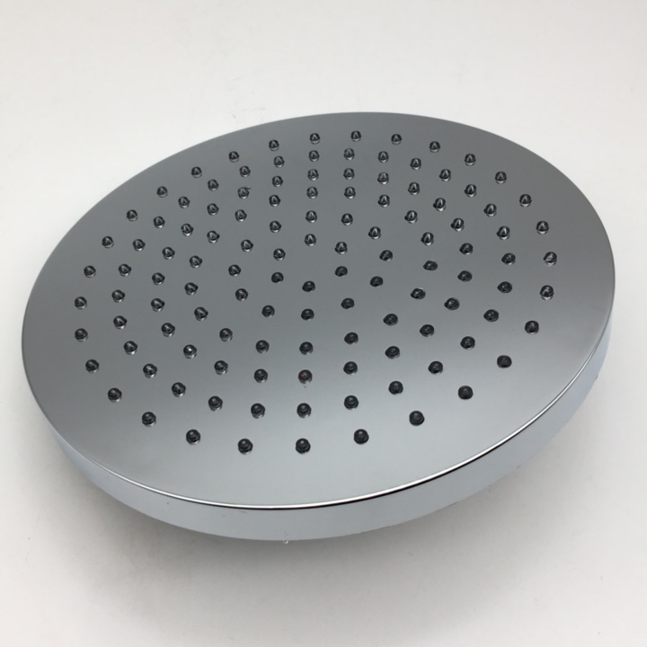 Brass Round Shower Head 9" - High-Pressure Rainfall Bathroom Shower Head