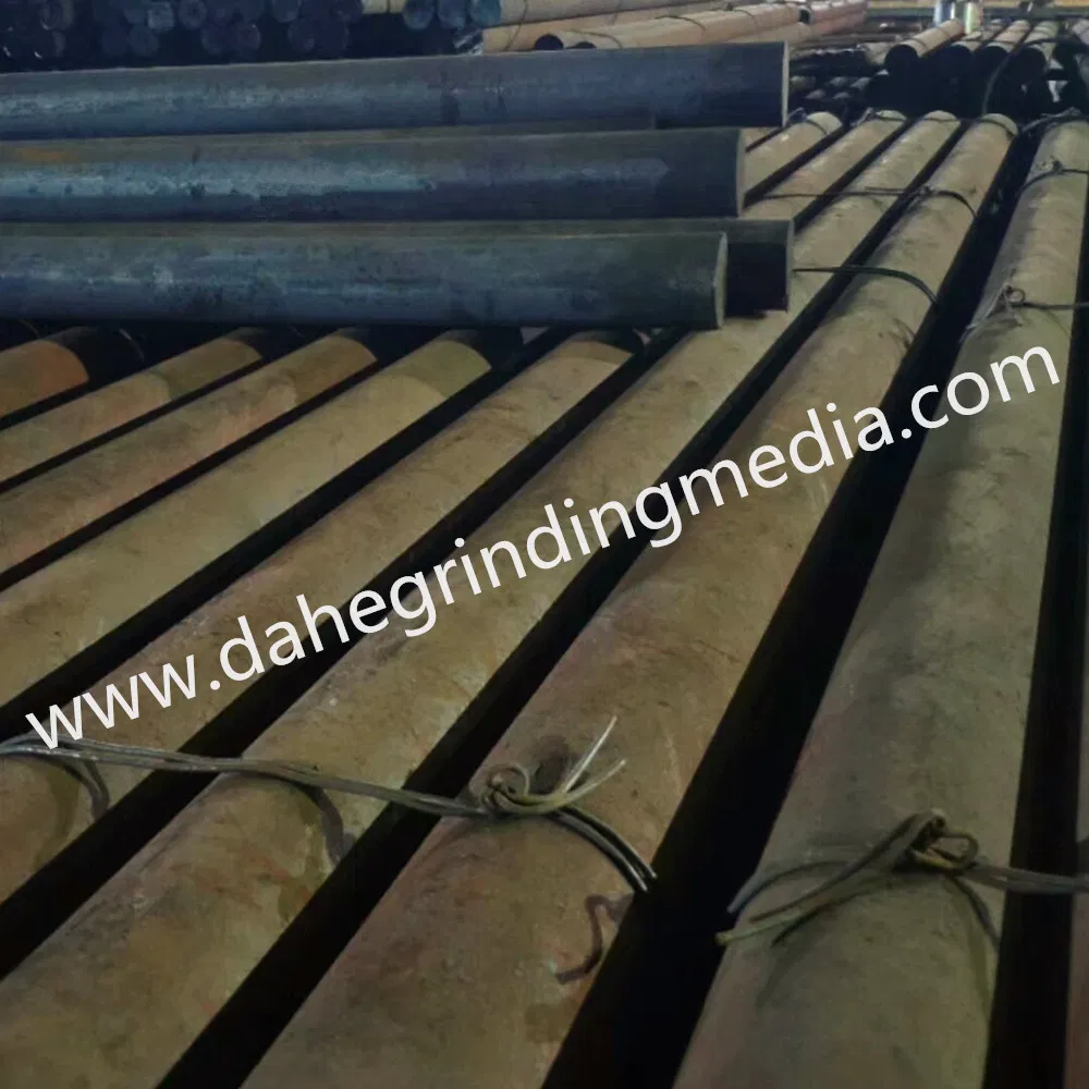 Стальной помольный стержень для металлургии