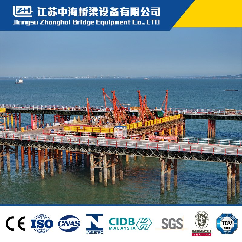 Prefabricated Heavy-Duty Steel Bridge for Exceptional Load Support and Durability