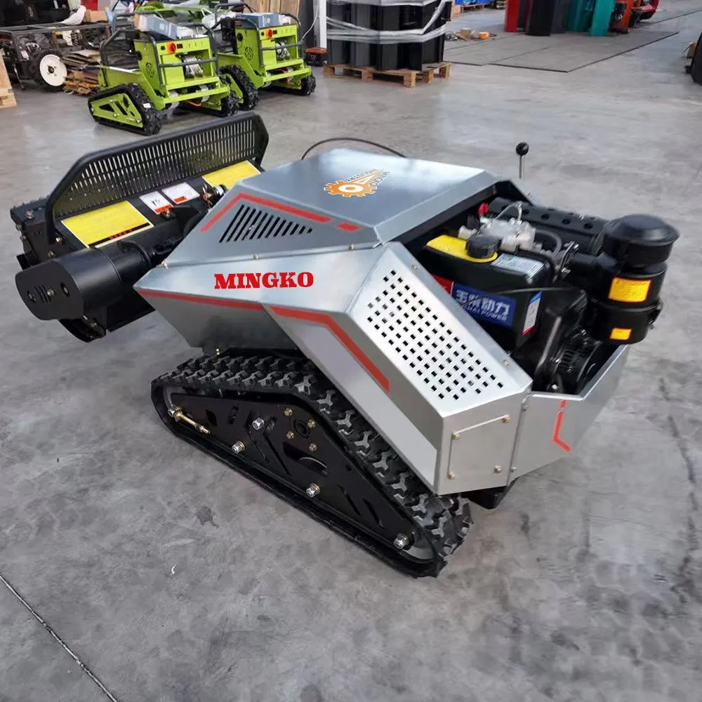 Гусеничный радиоуправляемый робот-косилка Mingko MK-800MP