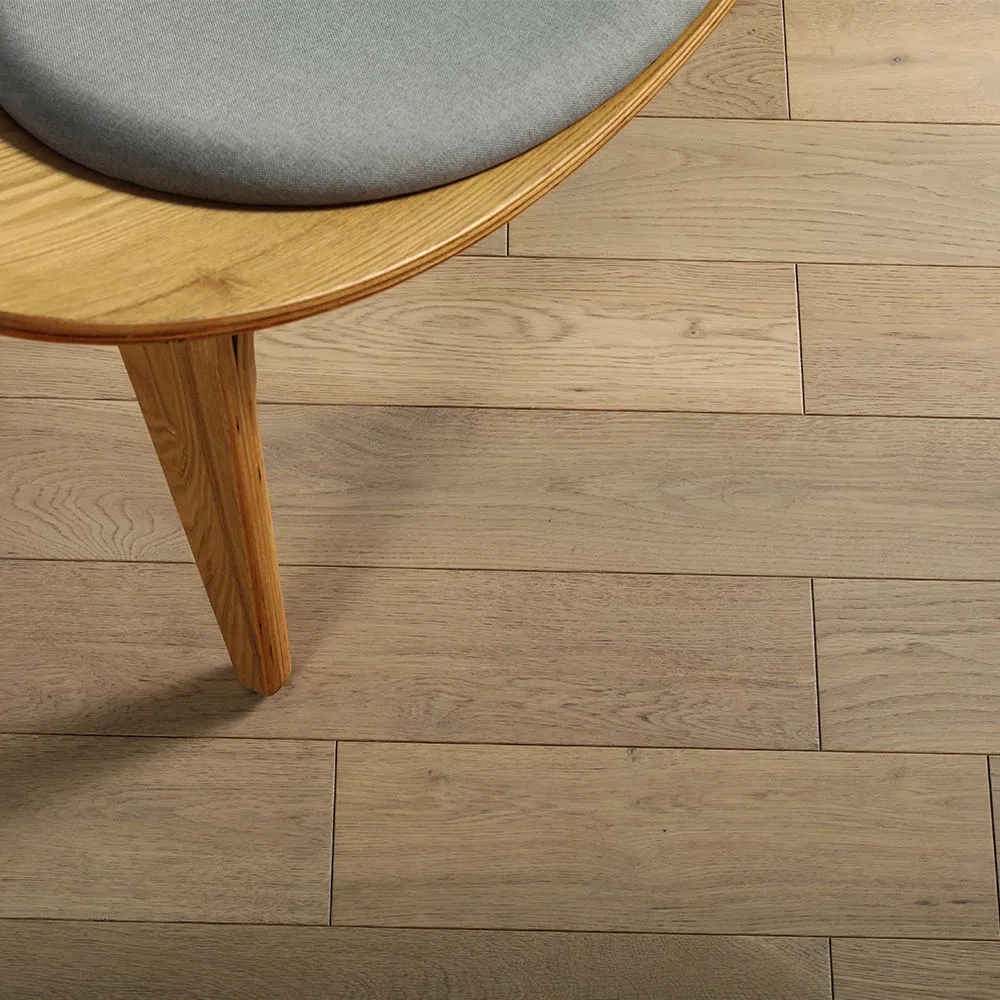 Manufacturer Supplier Wide Plank Flooring White Oak Solid Wood Flooring