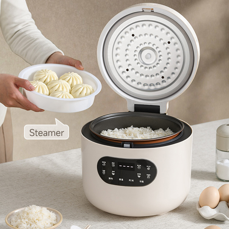 3L Electric Rice Cooker Smart Digital Multi-Fonction Home Cooking Appliance
