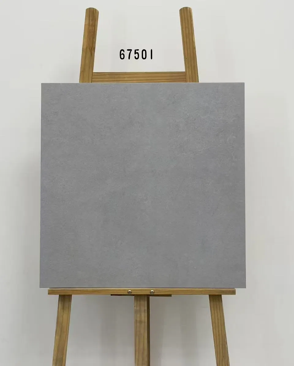 Natural Stone Unpolished Porcelain Tiles Size 60X60cm Matt Finish Porcelain Tiles