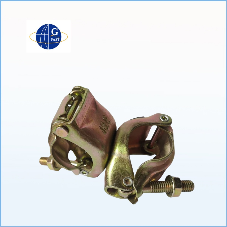Scaffolding Swivel Clamp Zinc Plated Steel Scaffold Double Swivel Coupler