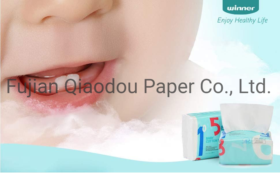 Wholesale Disposable Cotton Tissue Dry Paper Towel High Quality Super Soft for Face Hand Butt
