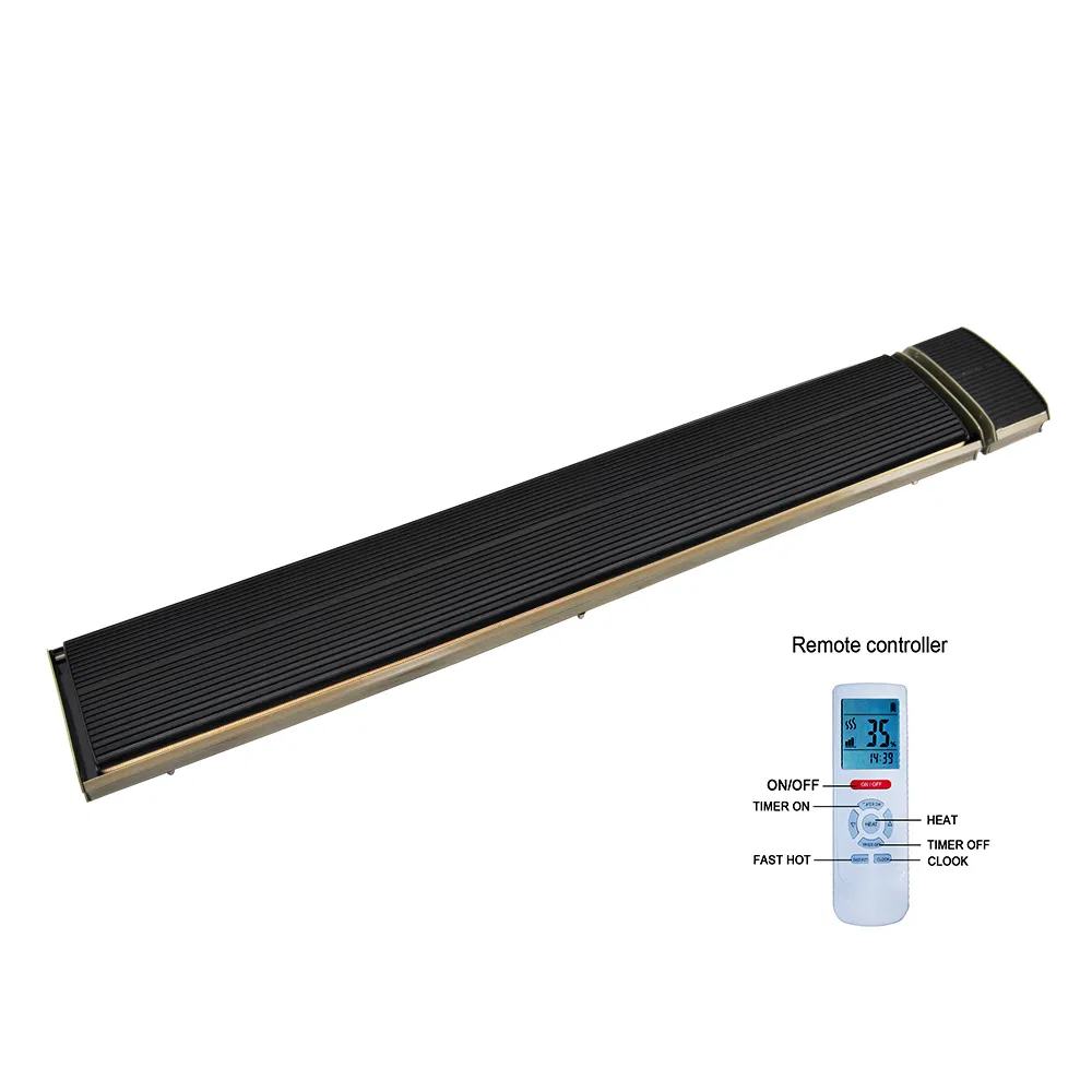 Electric Space Heater for Living Room with Remote Control