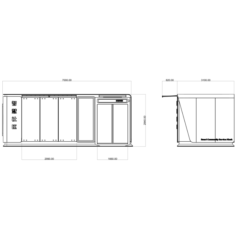 Innovative Vending Equipment with LCD Screen for Snacks