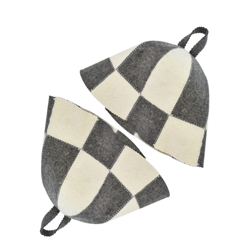Original Wool 2mm Thickness Thick Heavy Felt Sauna Hat Hot-Selling Style & Factory Direct Sales