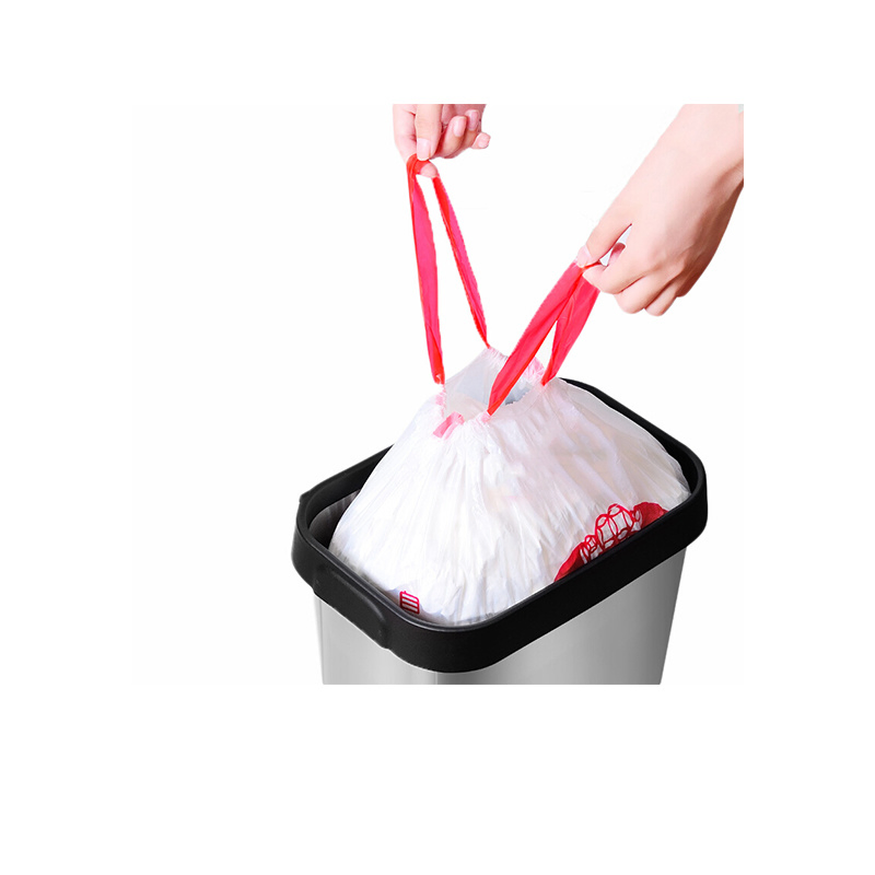 Biodegradable Waste Bag Drawstring Garbag Bag Custom Plastic Bag Compostable Bag
