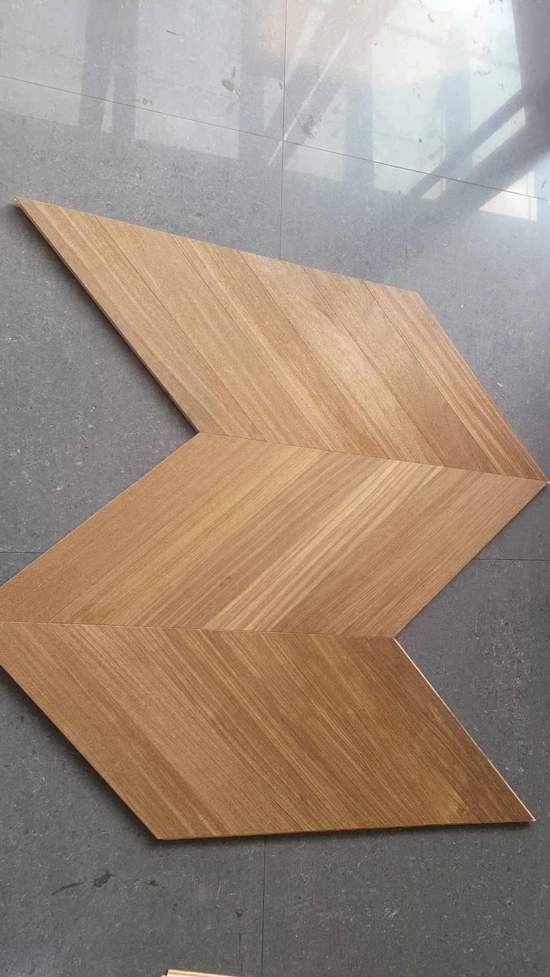 Инженерная паркетная доска Шеврон 15мм, водостойкая