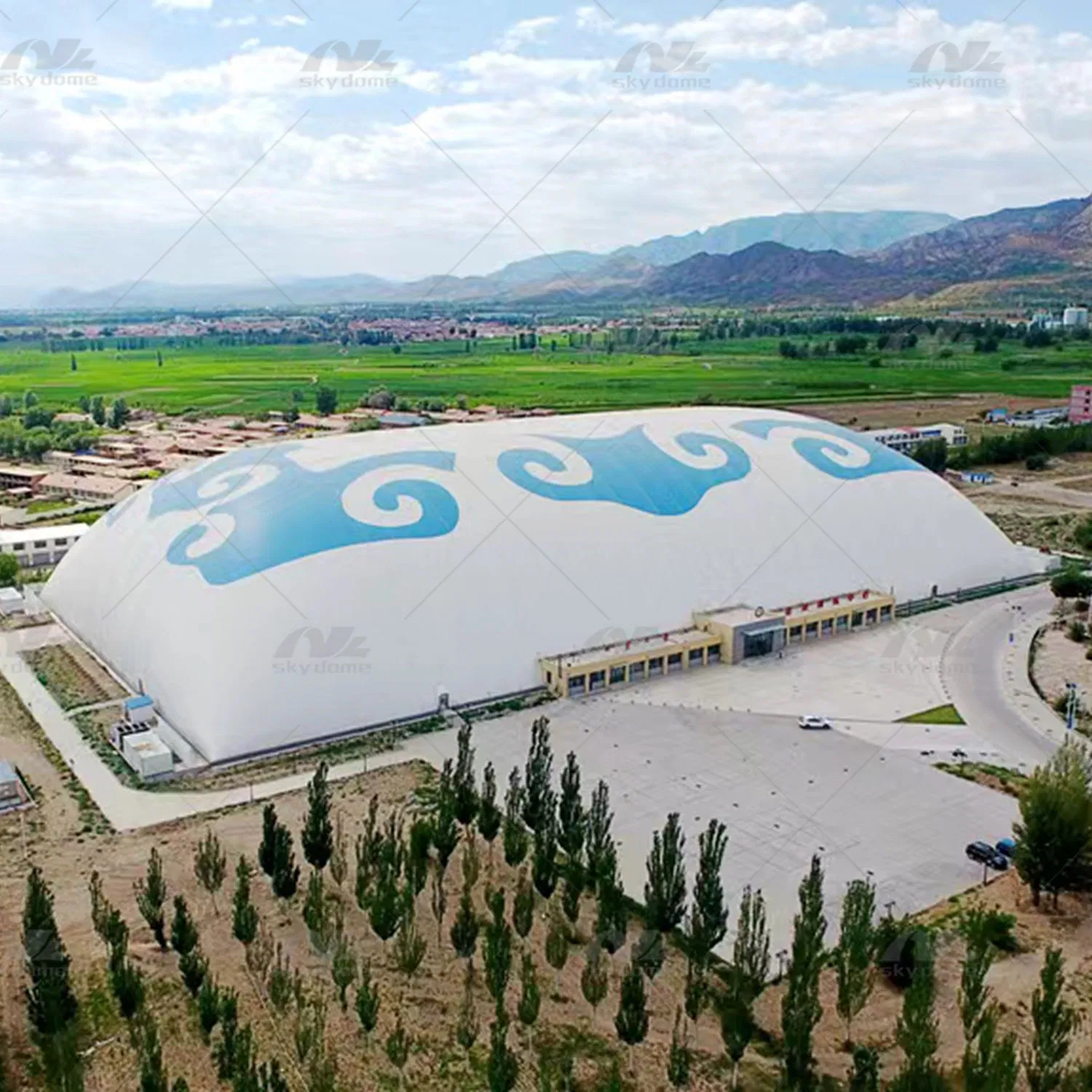 Large Inflatable Membrane Sports Air Dome for Football Stadium