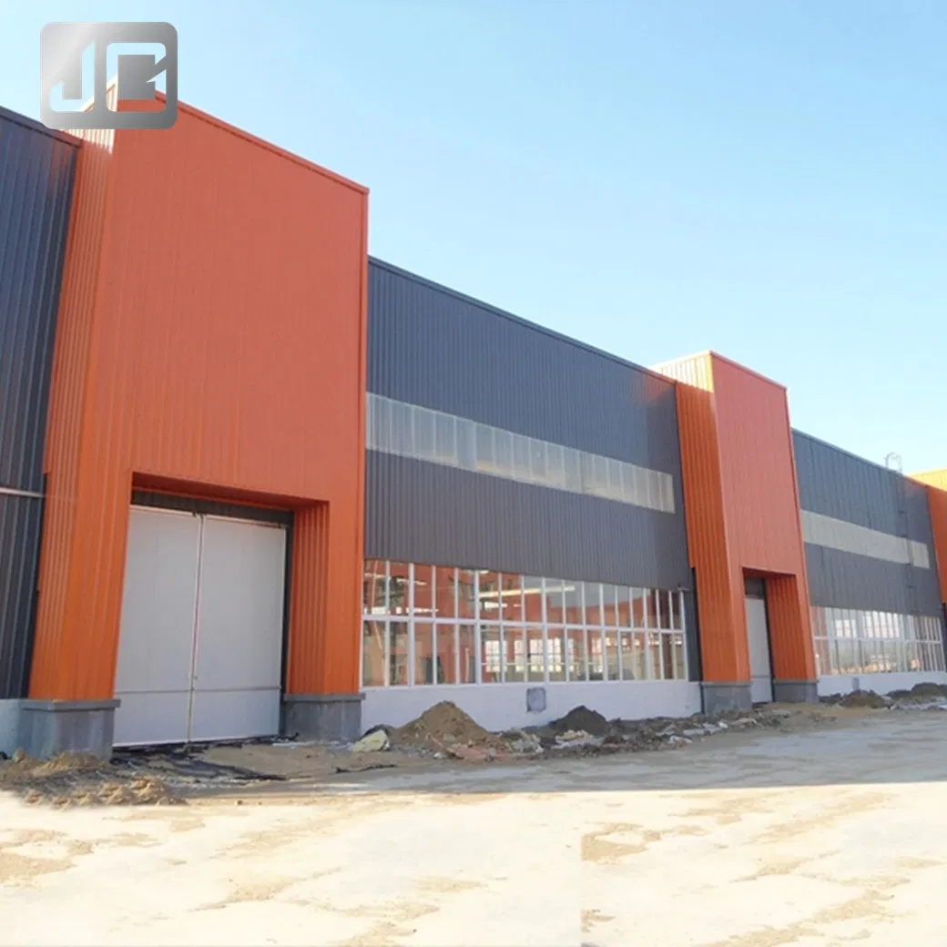 Prefabricated H Beam Column Structural Frame Building Steel Structure for Warehouse
