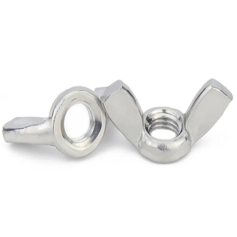 Stainless Steel Butterfly Nuts Manufacturer Production Standard Stainless Steel Wing Nuts