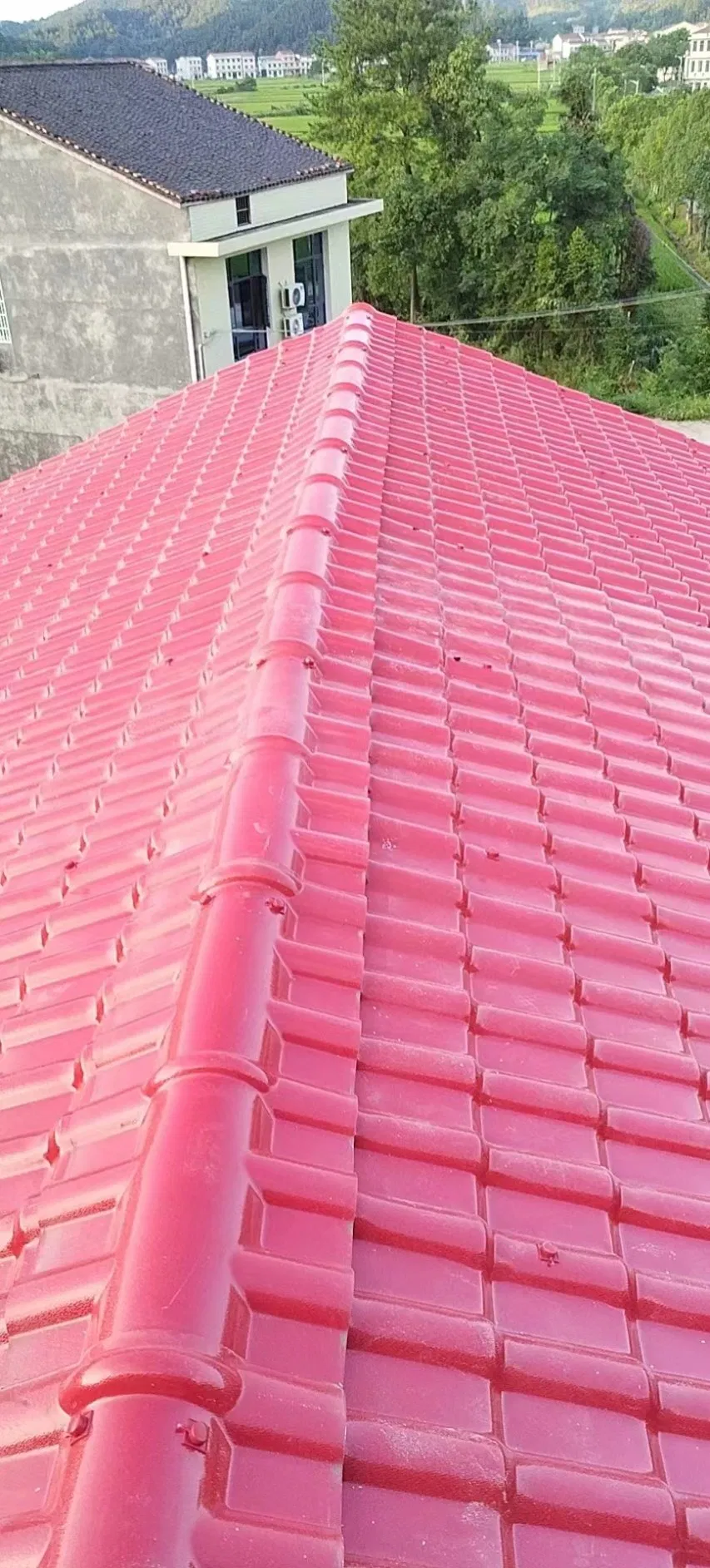 Fireproof Spanish Synthetic Resin PVC Roof Sheet/Tile