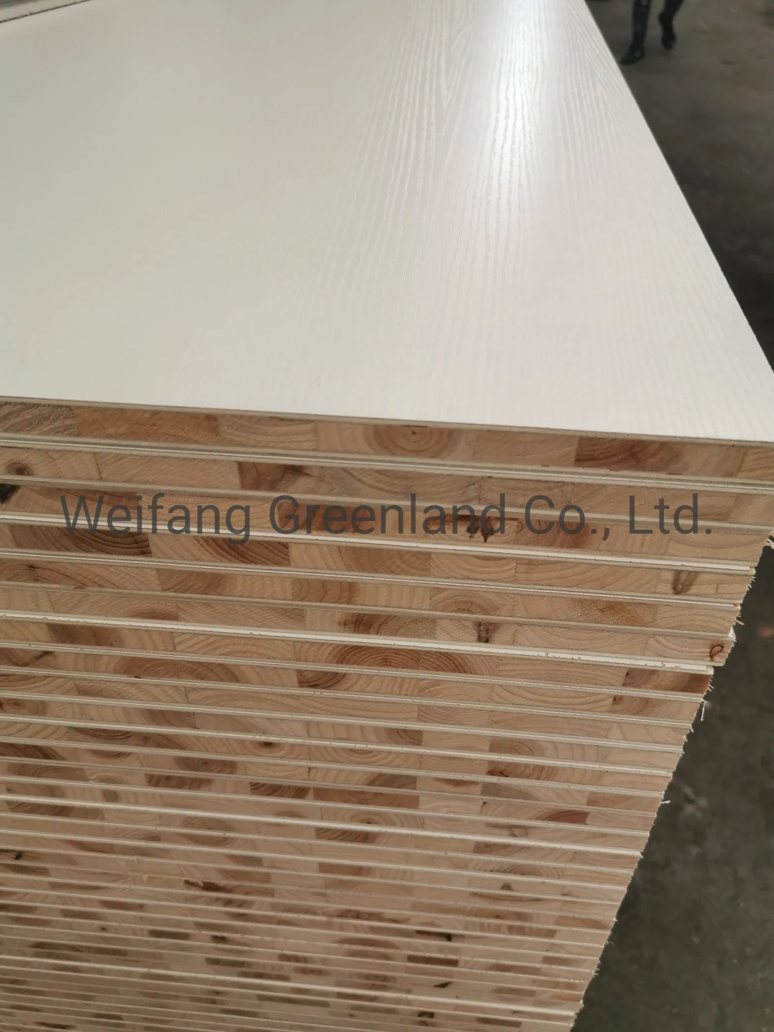 Melamine Laminated Block Board with Full Poplar Core