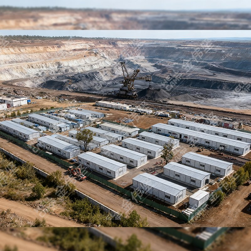 K House for Mining Camp: Built to Last, Designed for Comfort