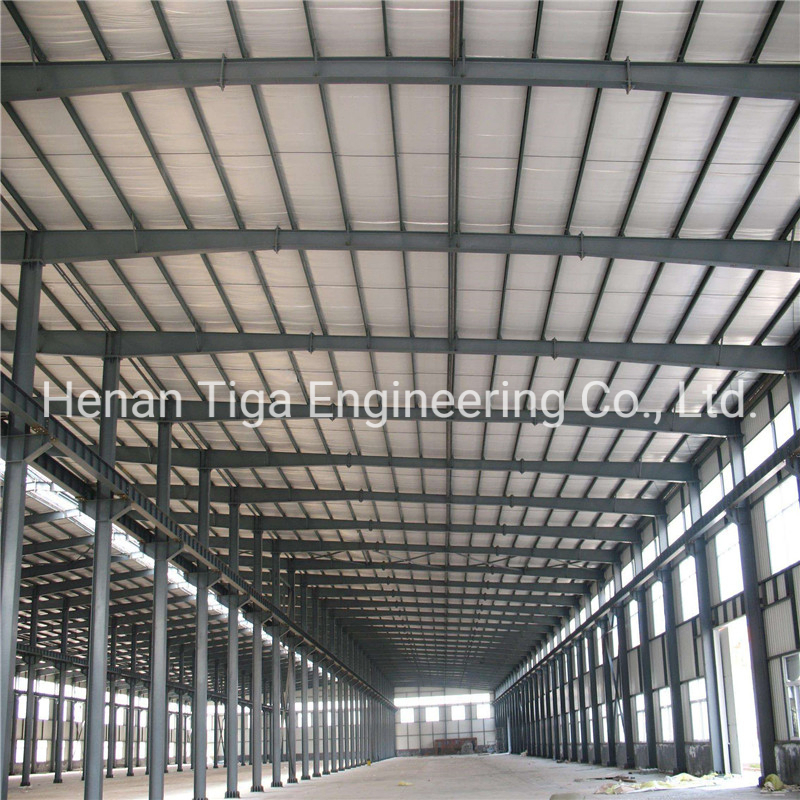 Hot DIP Galvanized Steel Structure Mining Warehouse Arch Steel Workshop
