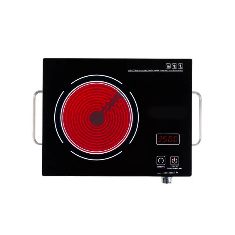 Household Electric Stove Infrared Multifunction Infrared Cooker Ceramic Cooktop with Handle