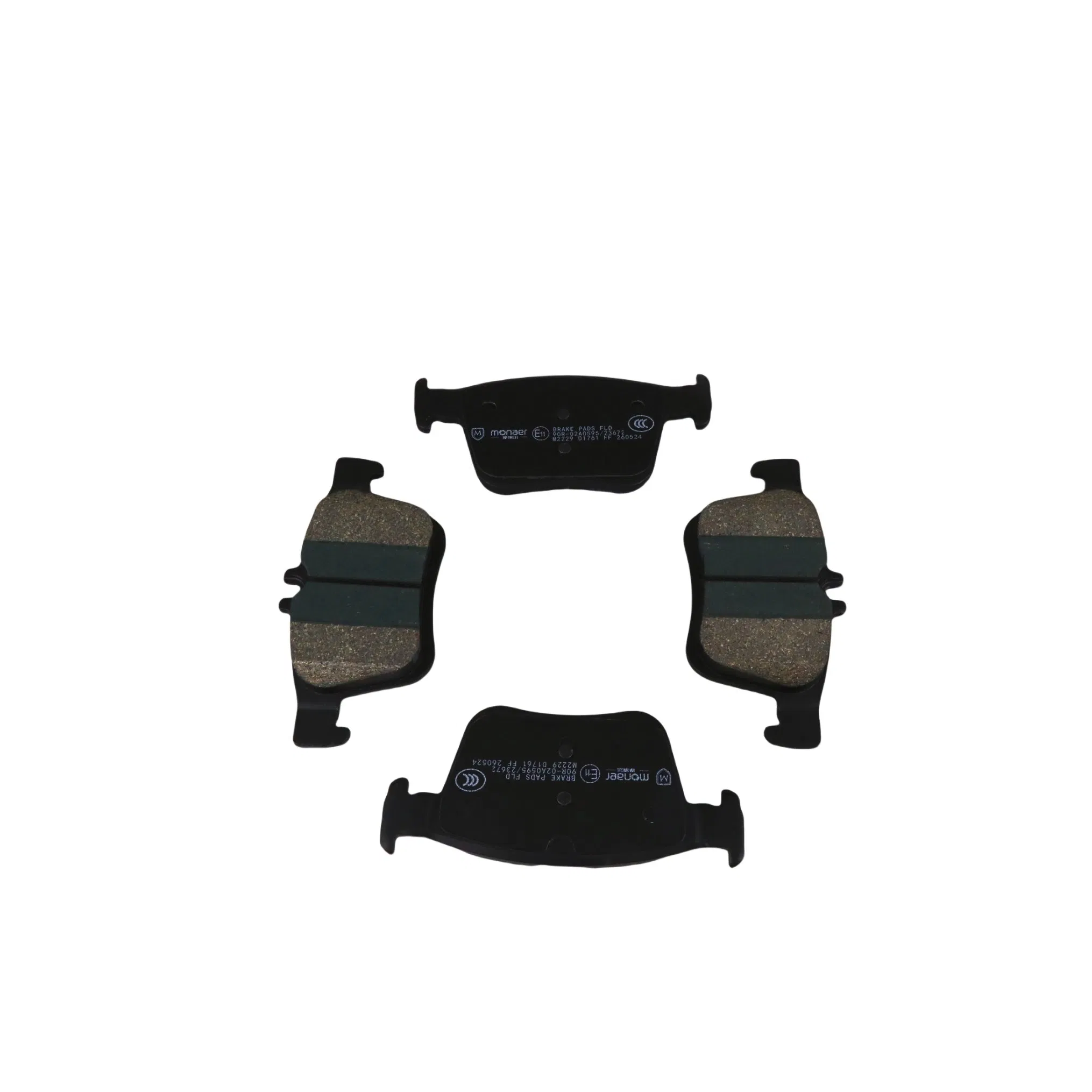 Тормозные колодки D1761 керамические для Golf