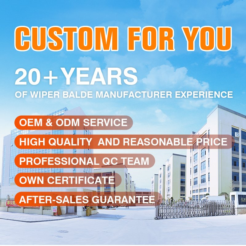 Deerxuan S169Y Universal Flat Windshield Wiper Blade
