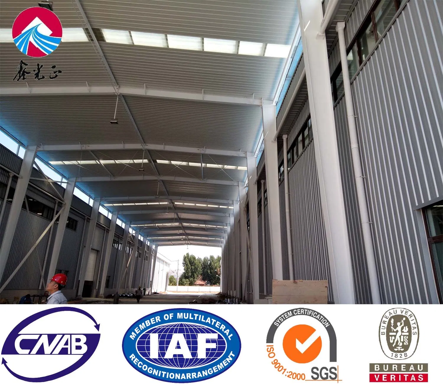 Prefabricated Customized Building Engineered Steel Structure Frame Workshop with High Quality