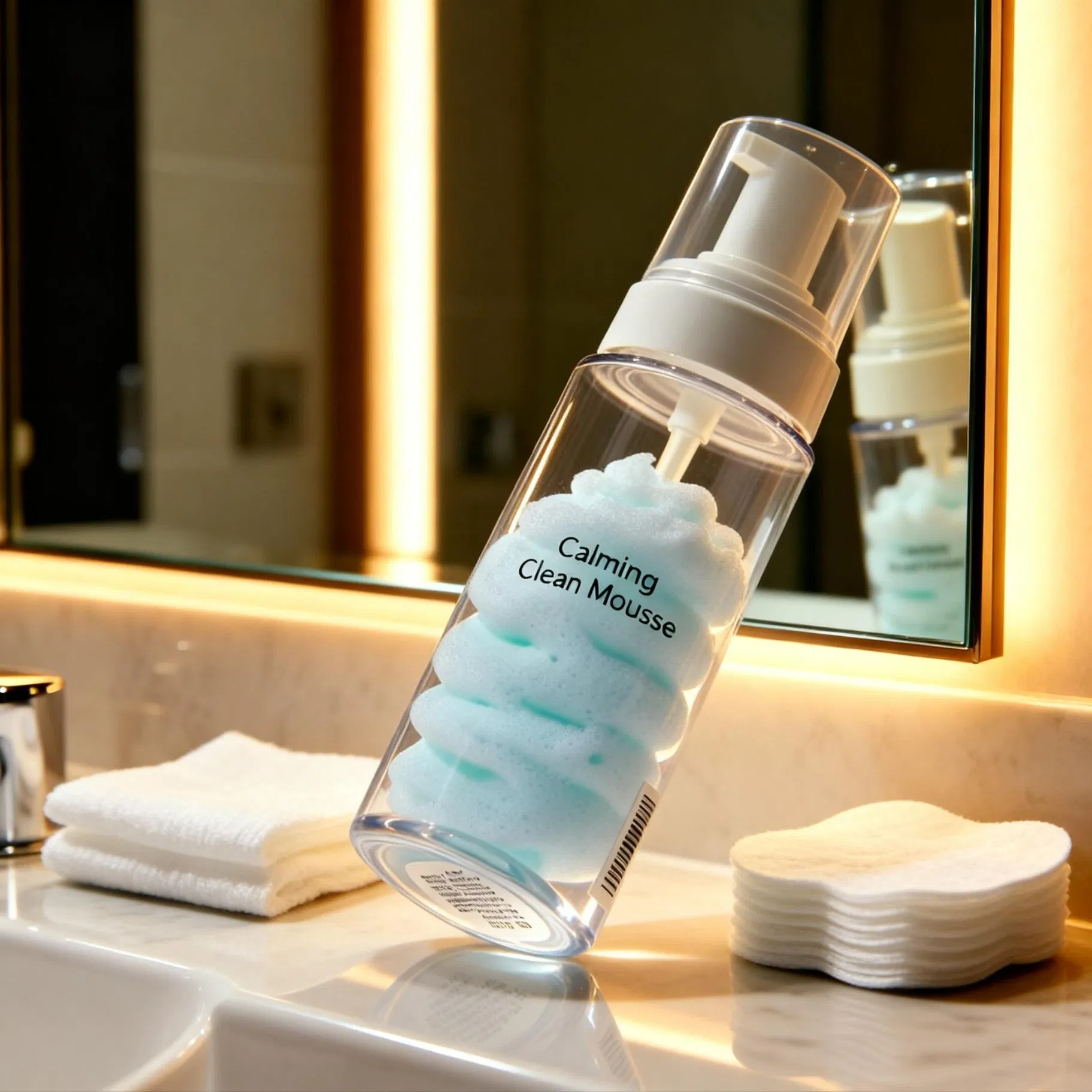 Men's Daily Defense Face Cleanser with Taurine and Silicic Acid for Hard Water Resistance