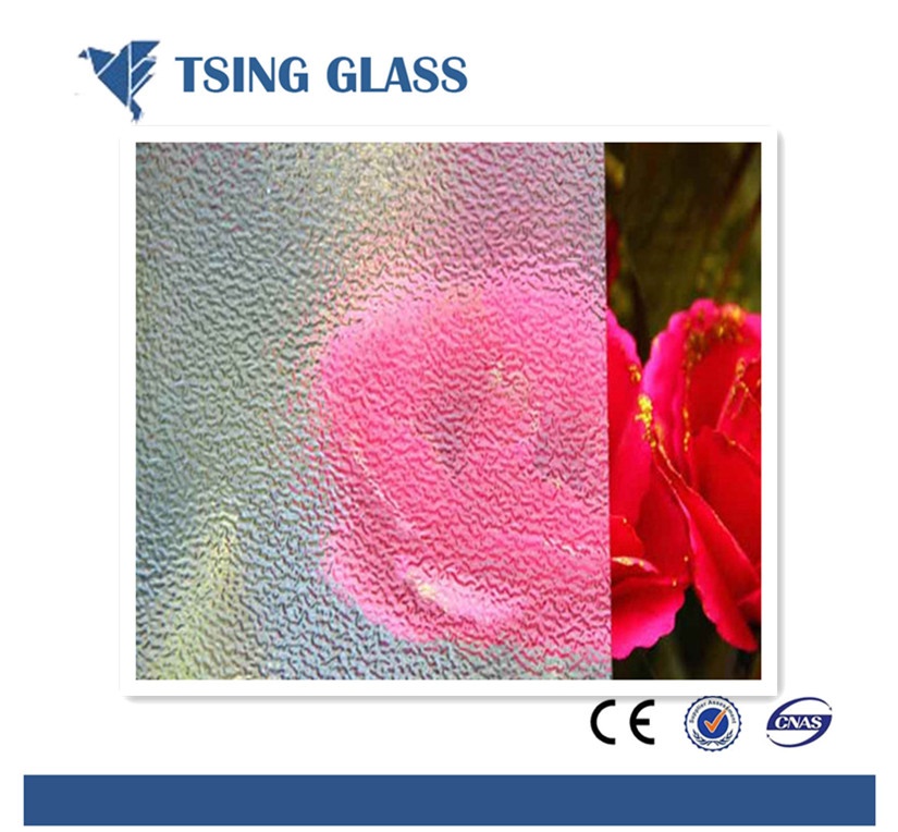 3mm 4mm 5mm 6mm Decorative Clear Patterned Glass