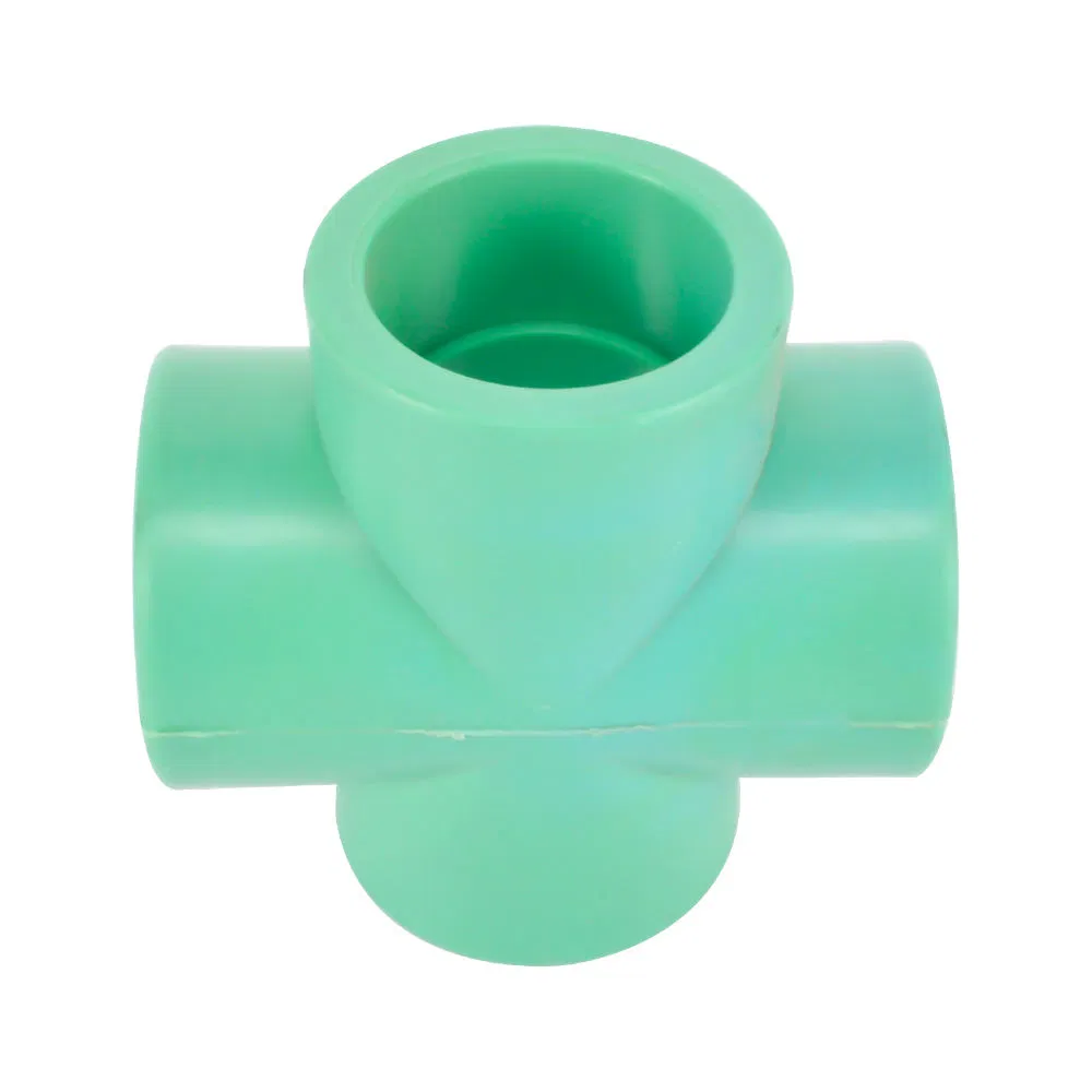 PPR Pipe Connection Cross Plastic Pipe Fittings