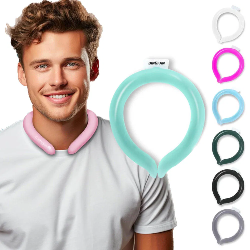 Hot Selling Summer Outdoor Sports Neck Cooler Cooling Circle Gel Ice Pack Hot & Cold Sports Pack