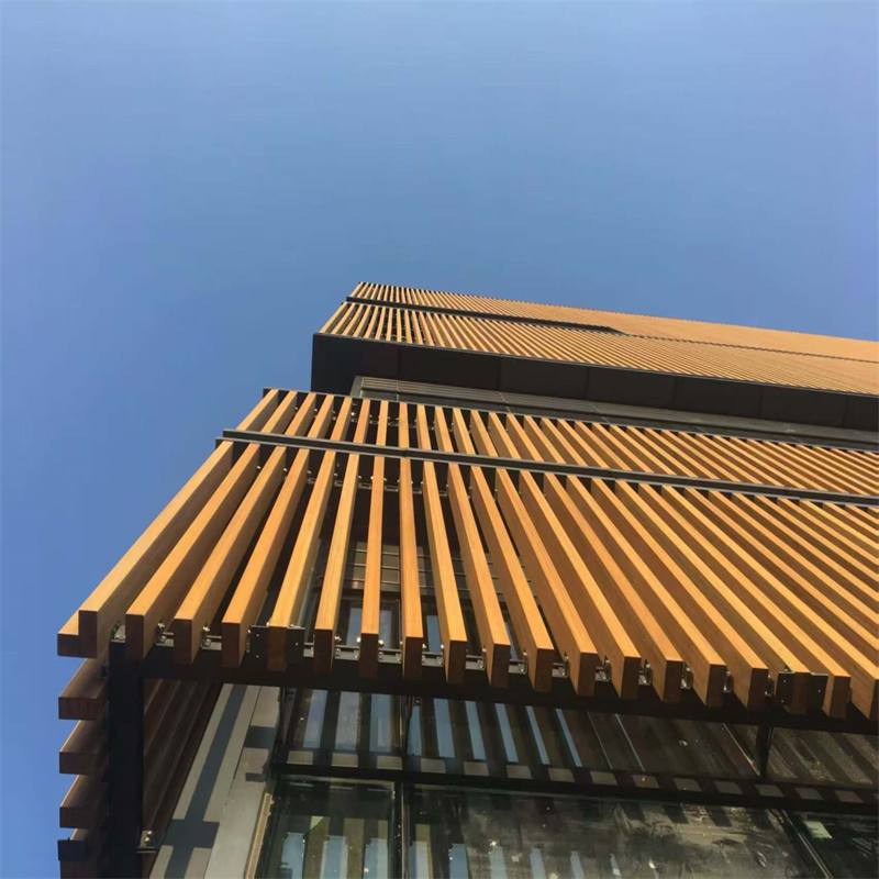 Factory Weatherproof UV-Proof Outdoor Bamboo Wall Panel Cladding for Villa Exterior Facade