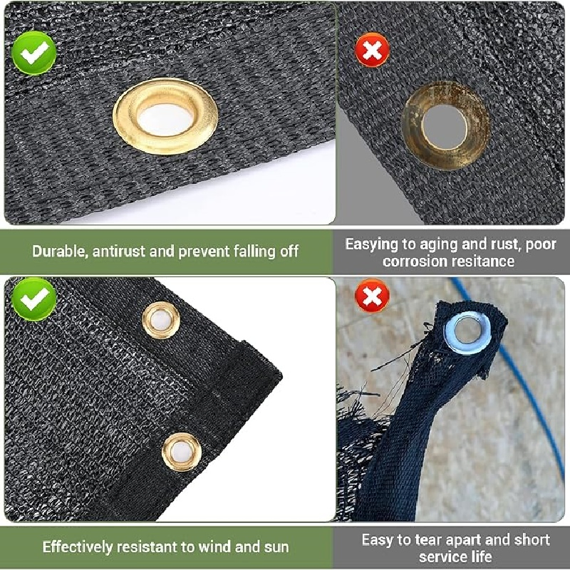 100% UV-Stabilized HDPE 180GSM Greenhouse Netting 80% Light Diffusion