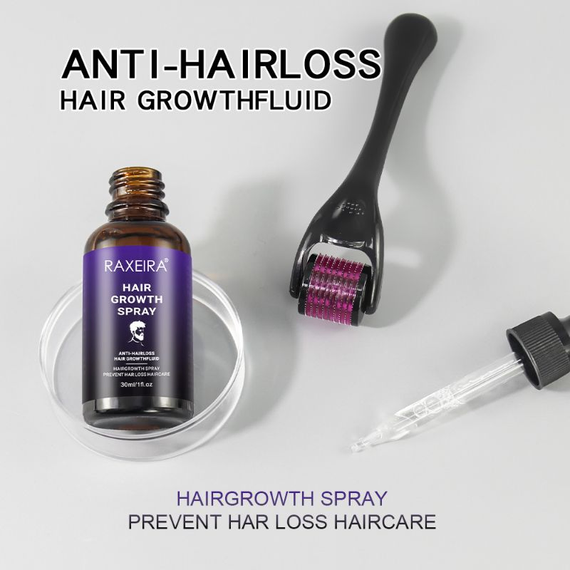 Hot Selling OEM ODM Custom Logo Organic Wholesale Anti-Loss Hair Growth Spray for Men