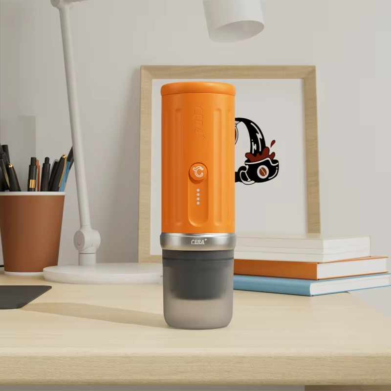 Cera+ Portable Espresso Coffee Maker 20bar USB Electric Car Powered for Travel & Outdoor Use PCM03s