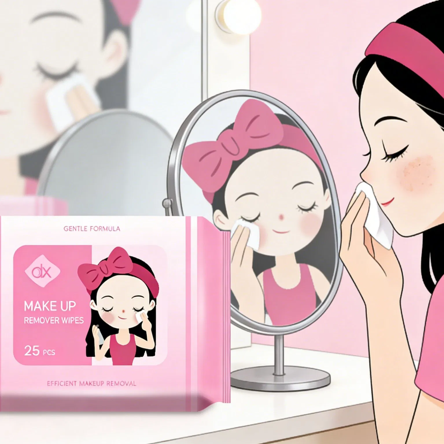 Nourishing Luxurious Essence Infused Makeup Remover Cleansing Wipes