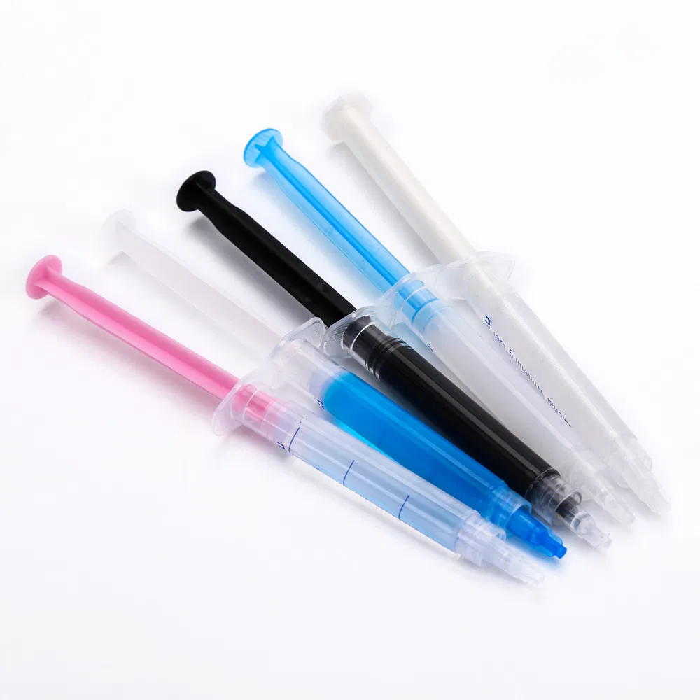 High Quality Custom Portable Bleaching Vegan Pap Charcoal Gel Teeth Whitening Pen